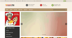 Desktop Screenshot of kumarichips.com